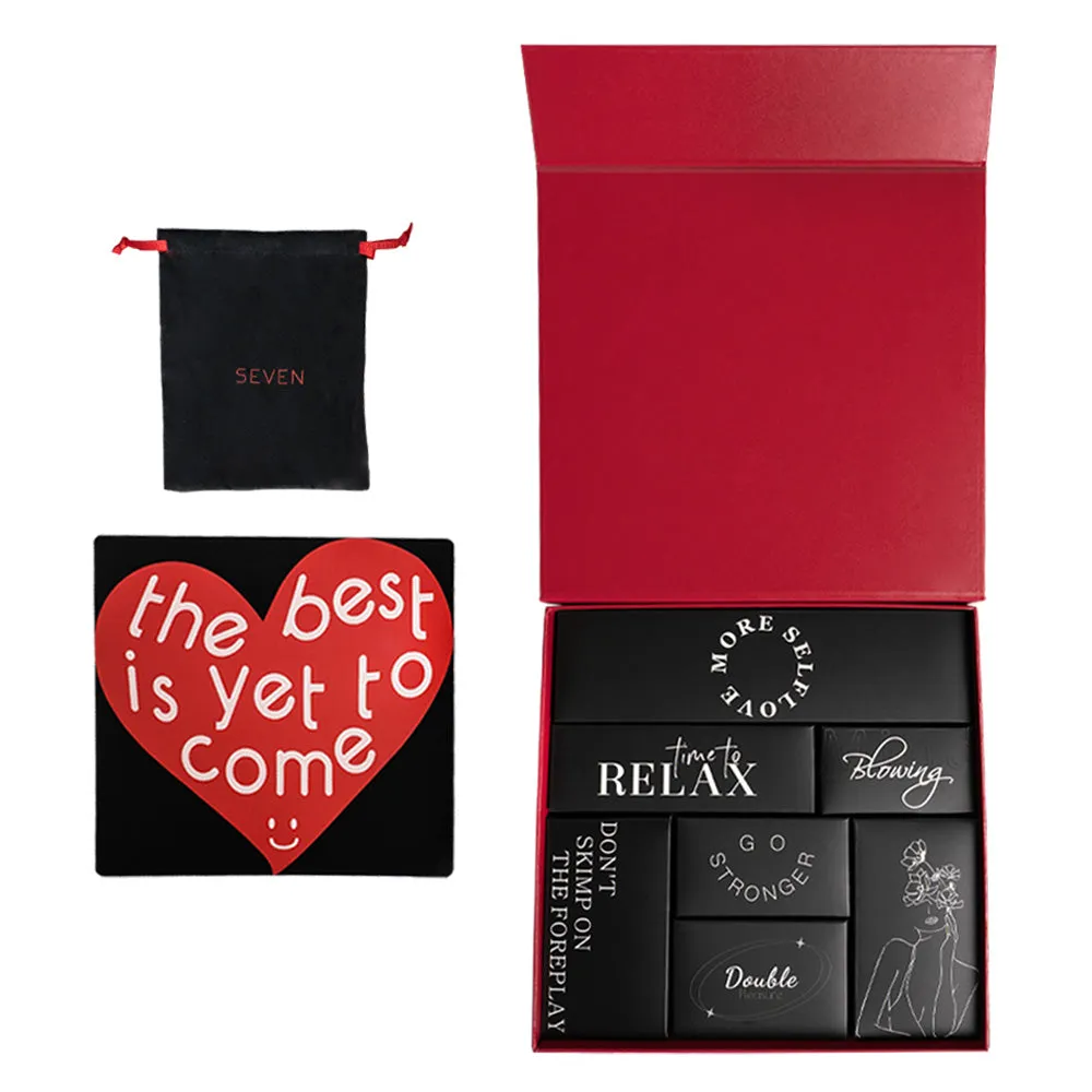 Winyi Lover 7-Piece Silicone Toy & Silky Sash Kit