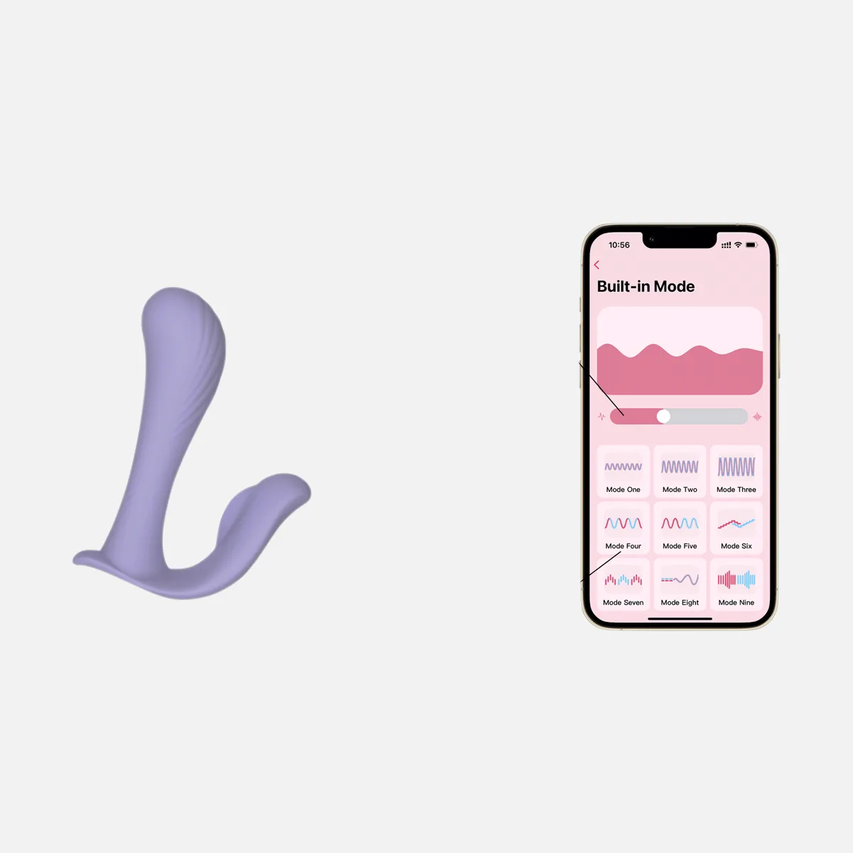 Winyi Wearable Vibrator - Purple