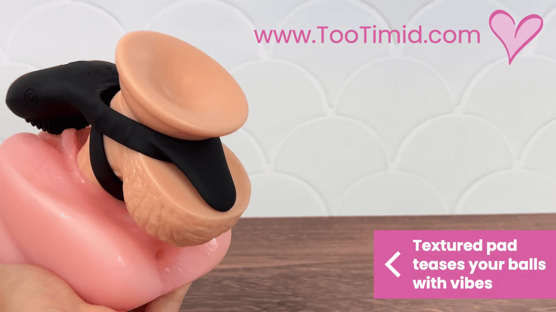Wireless Clit Tickling Couple's Dual Ring Erection Enhancer