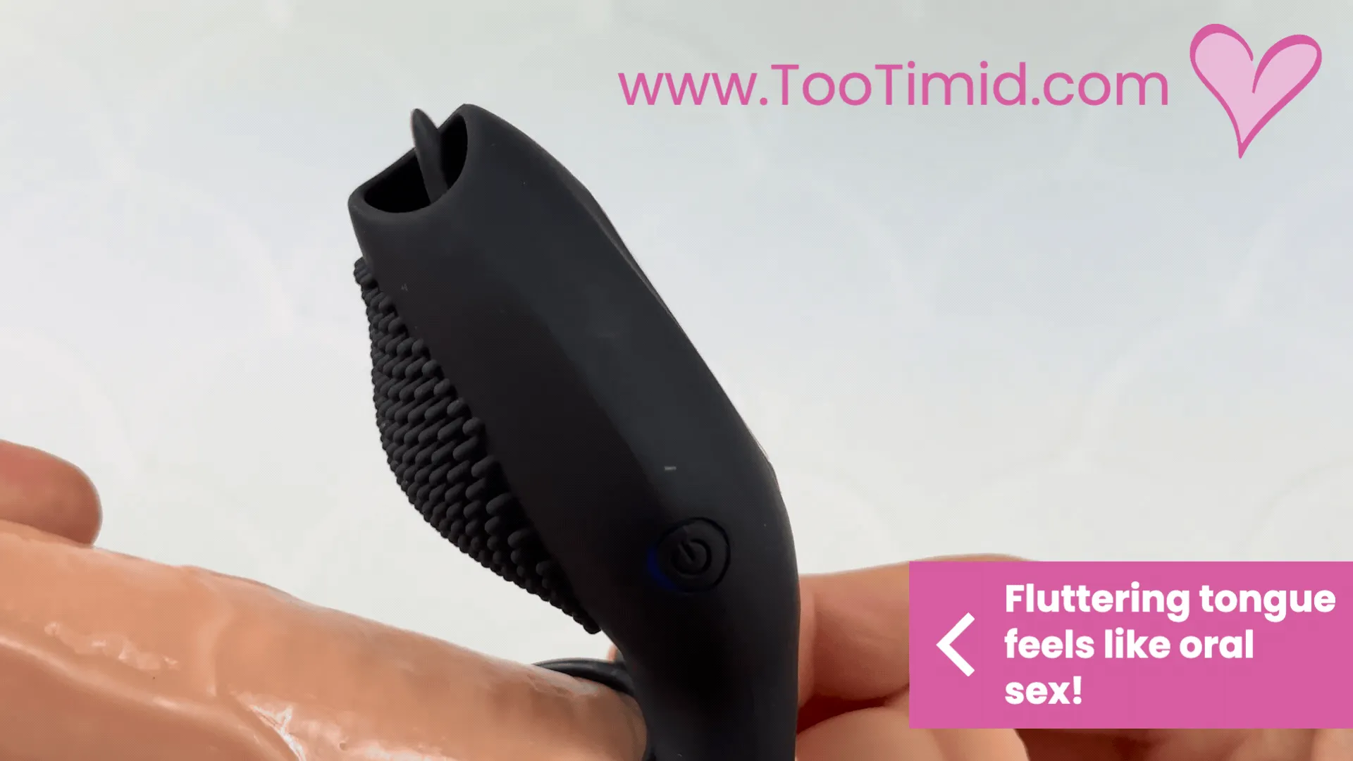 Wireless Clit Tickling Couple's Dual Ring Erection Enhancer