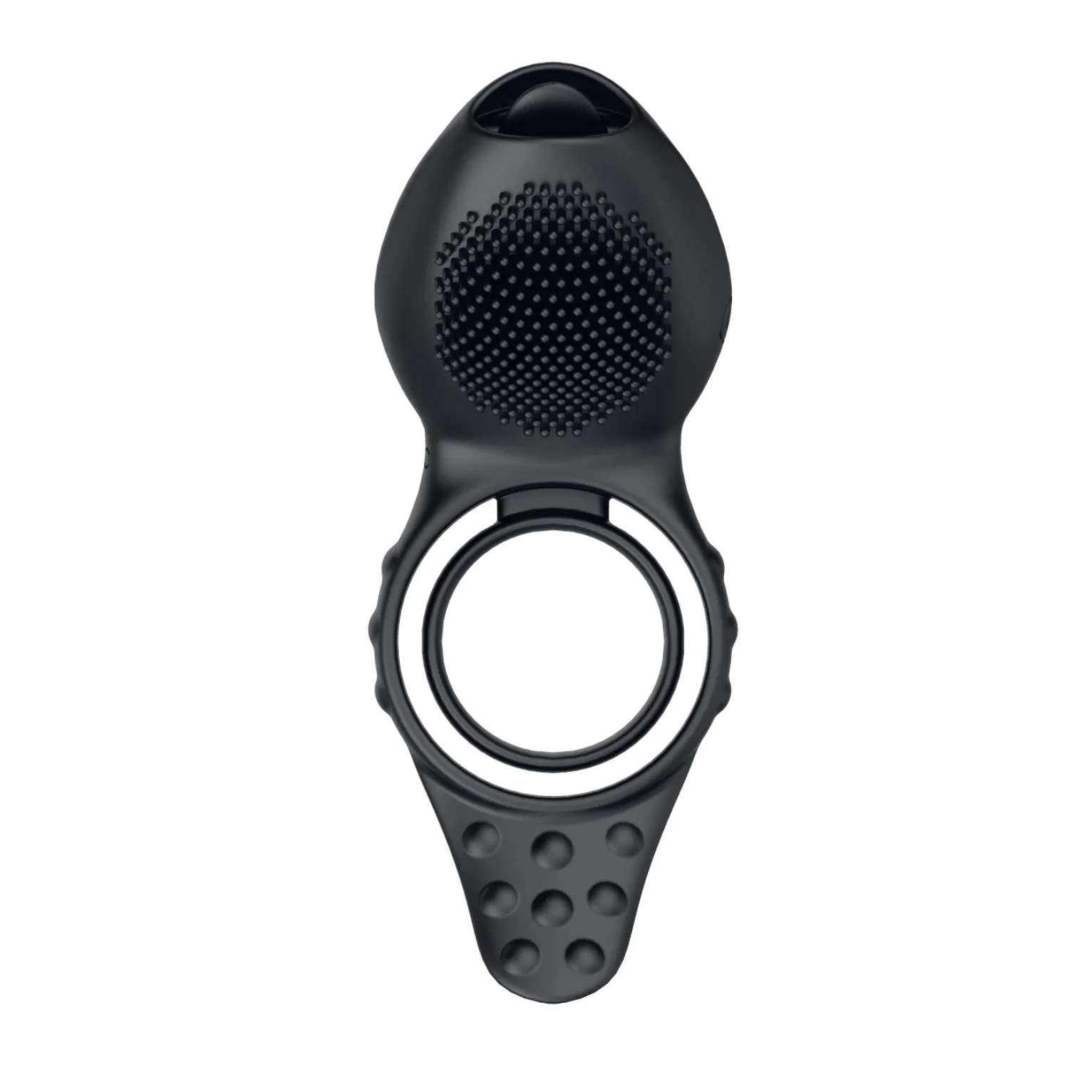 Wireless Clit Tickling Couple's Dual Ring Erection Enhancer