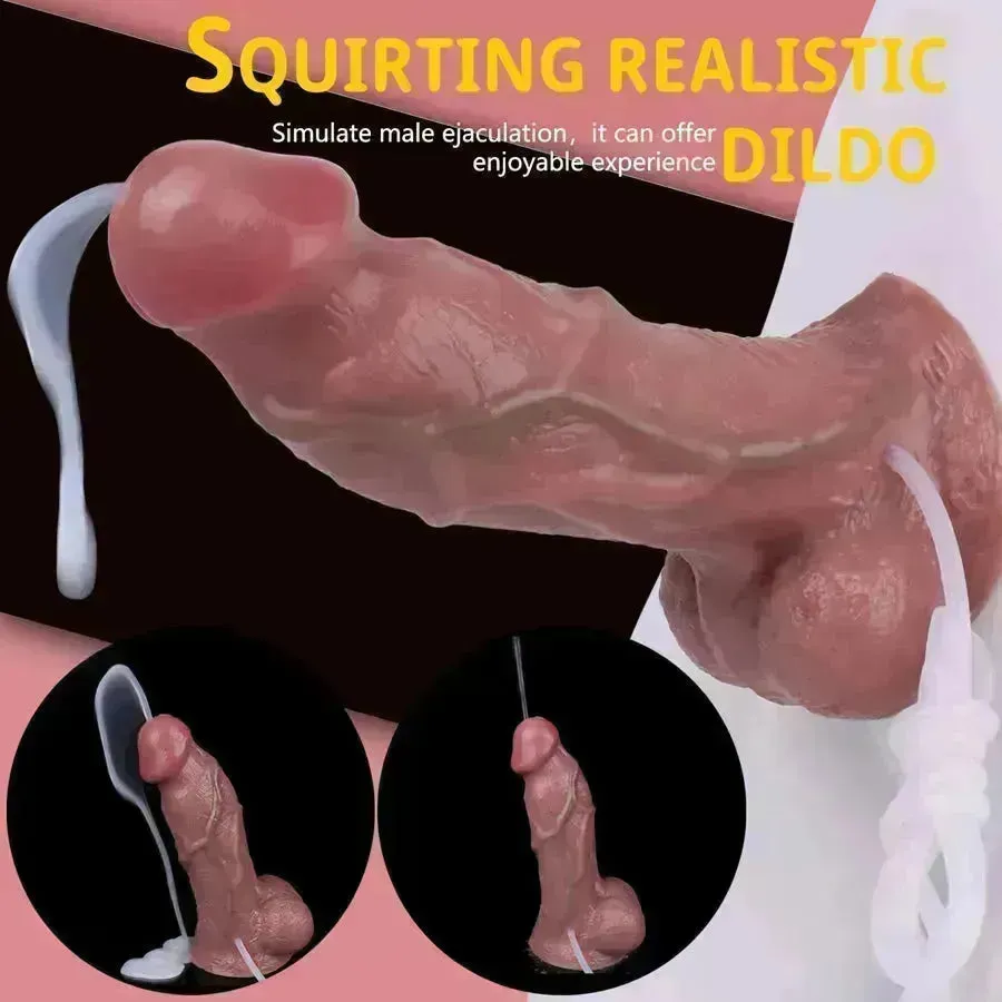 Xinghaoya 8 Inches Realistic Squirting Dildo