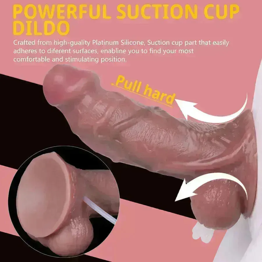 Xinghaoya 8 Inches Realistic Squirting Dildo