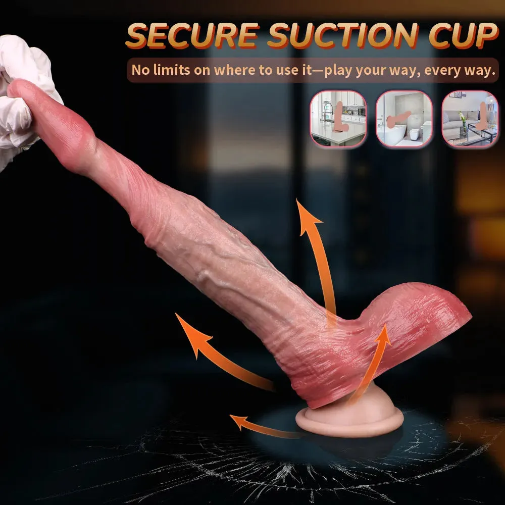 Xinghaoya Dual-layer Silicone Girl Dildo