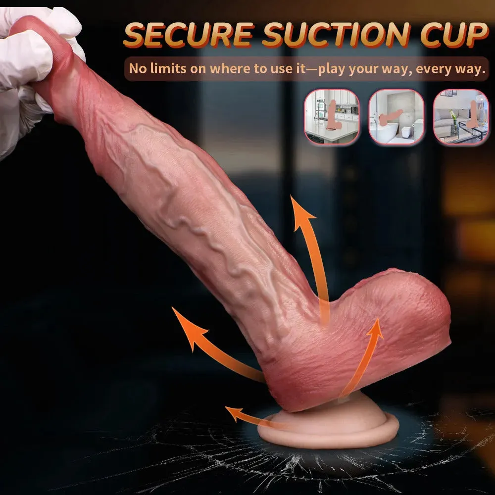 Xinghaoya Dual-layer Silicone Realistic Penis
