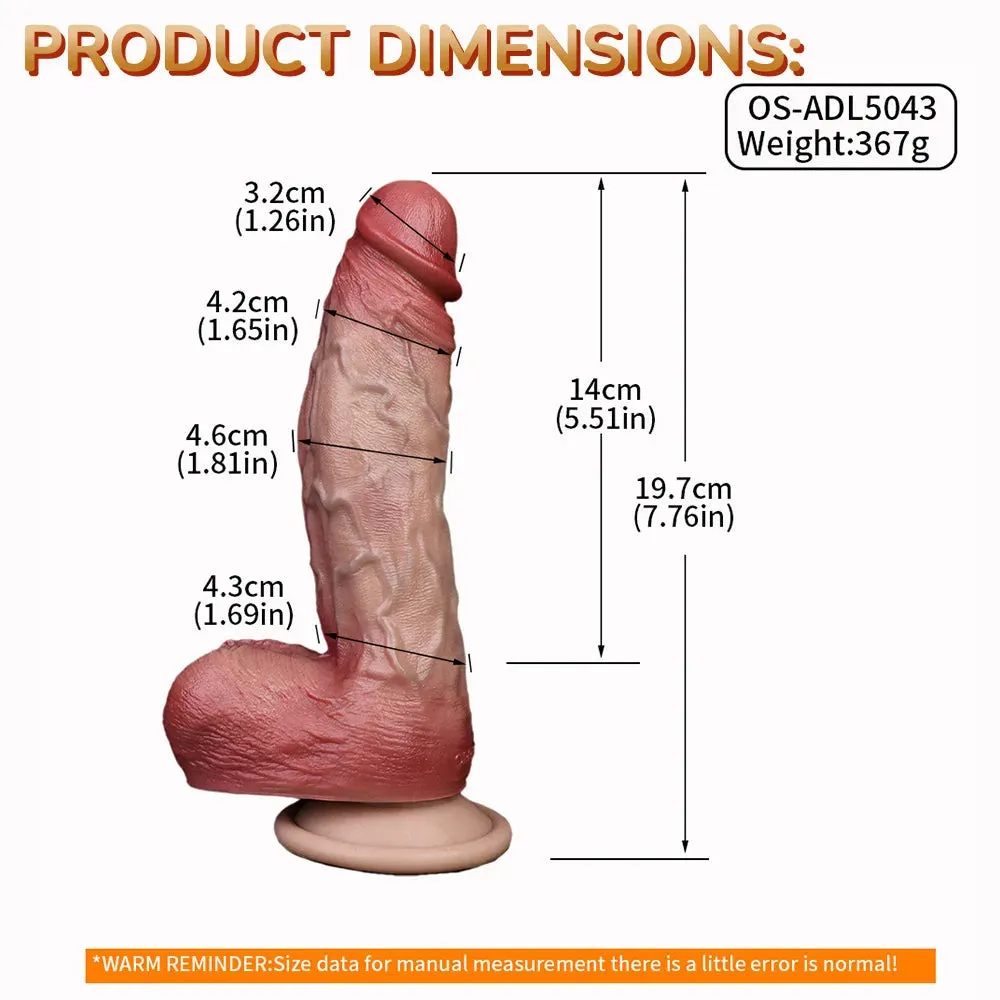 Xinghaoya Dual-layer Silicone Realistic Penis