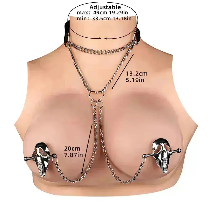 Xinghaoya Luxe Skull Nipple Clamps