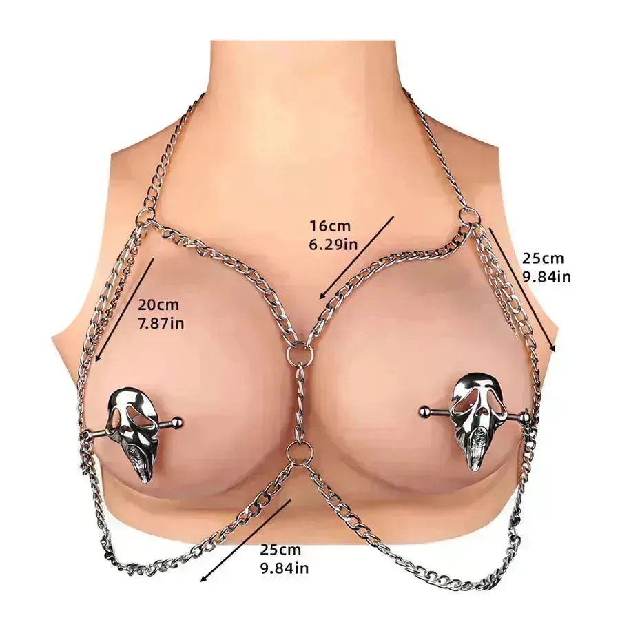 Xinghaoya Luxe Skull Nipple Clamps