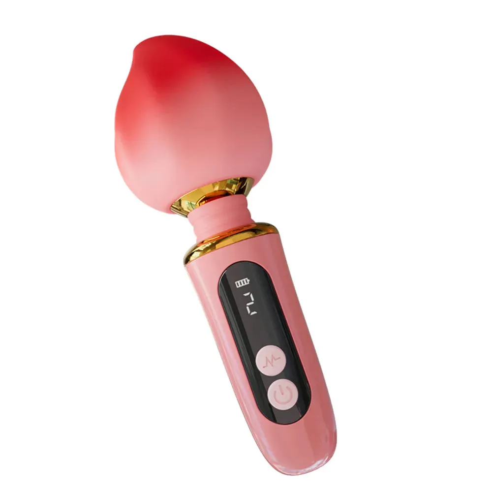 Xinghaoya Peach Mini Wand Vibrator
