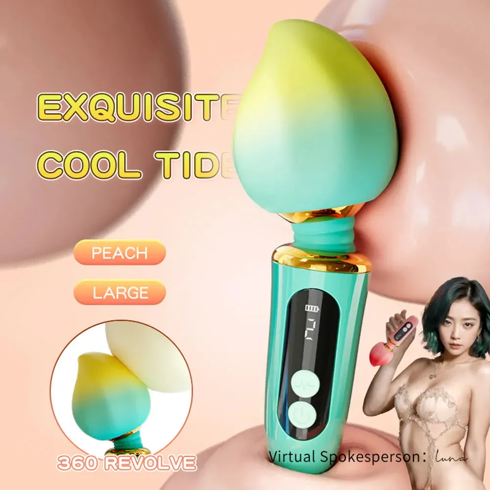 Xinghaoya Peach Mini Wand Vibrator