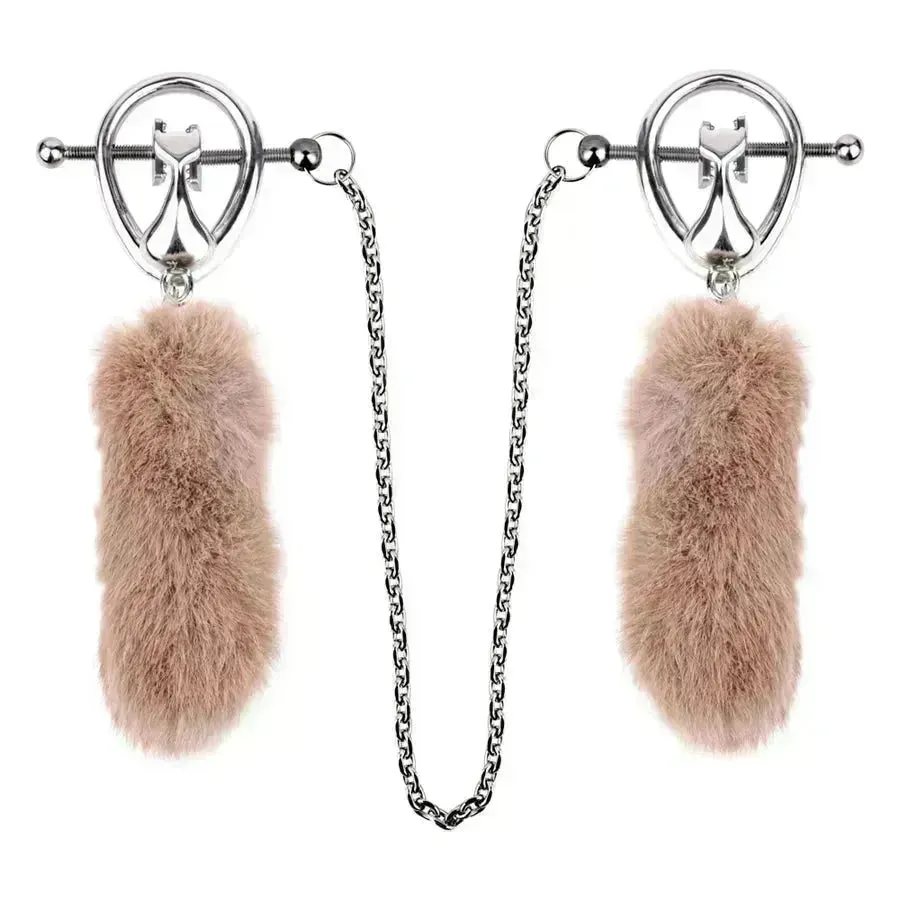 Xinghaoya Plush Pendants BDSM Nipple Clips