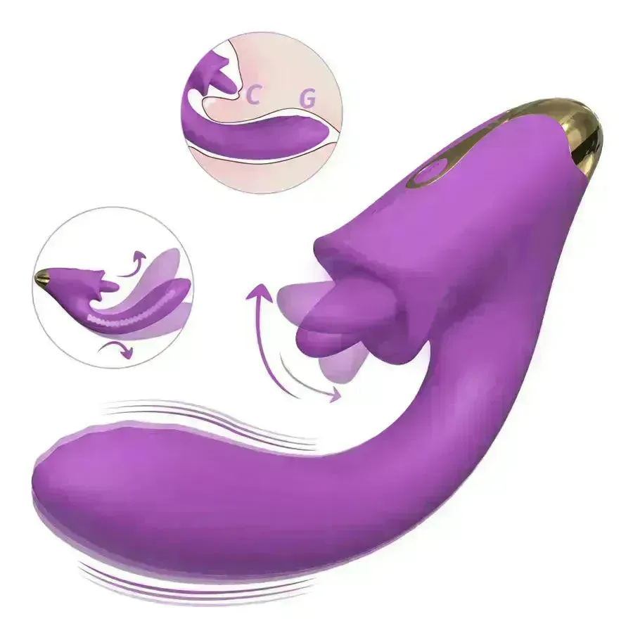 Xinghaoya Rabbit Licking Vibrator for Women