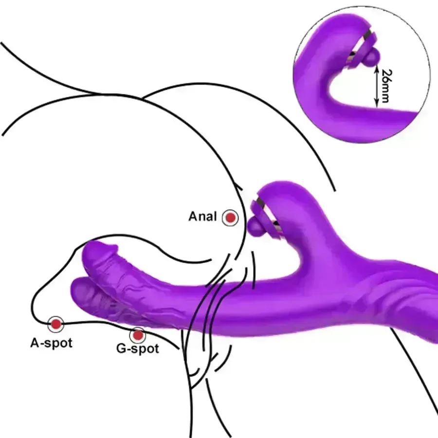 Xinghaoya Realistic Fingering Rabbit Vibrator