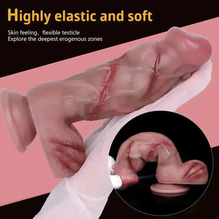 Xinghaoya Realistic Silicone Cumming Dildo