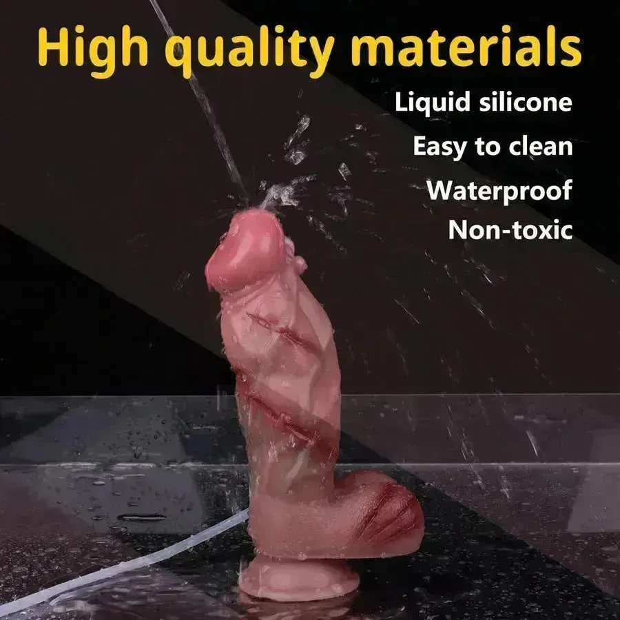 Xinghaoya Realistic Silicone Cumming Dildo
