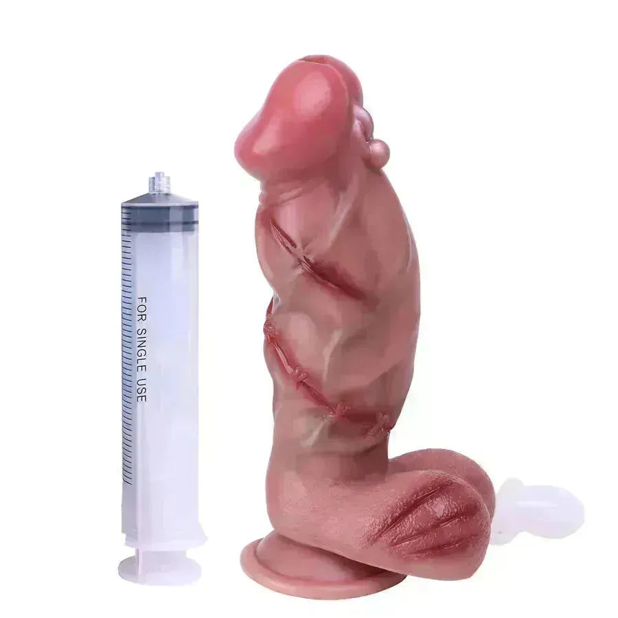 Xinghaoya Realistic Silicone Cumming Dildo