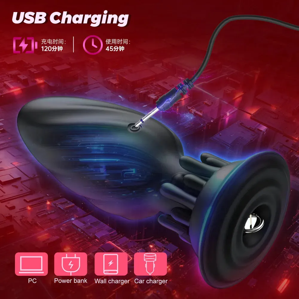 Xinghaoya Rotating Vibrating Anal Plug