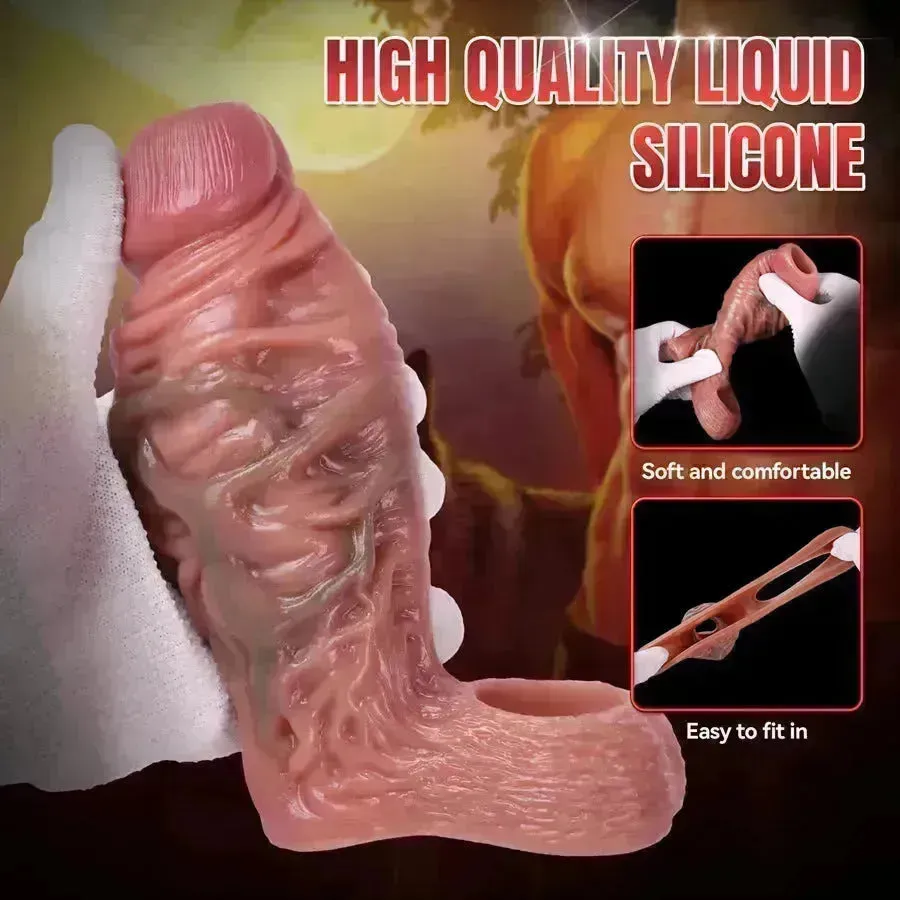 Xinghaoya Silicone Cock Extender Sleeve