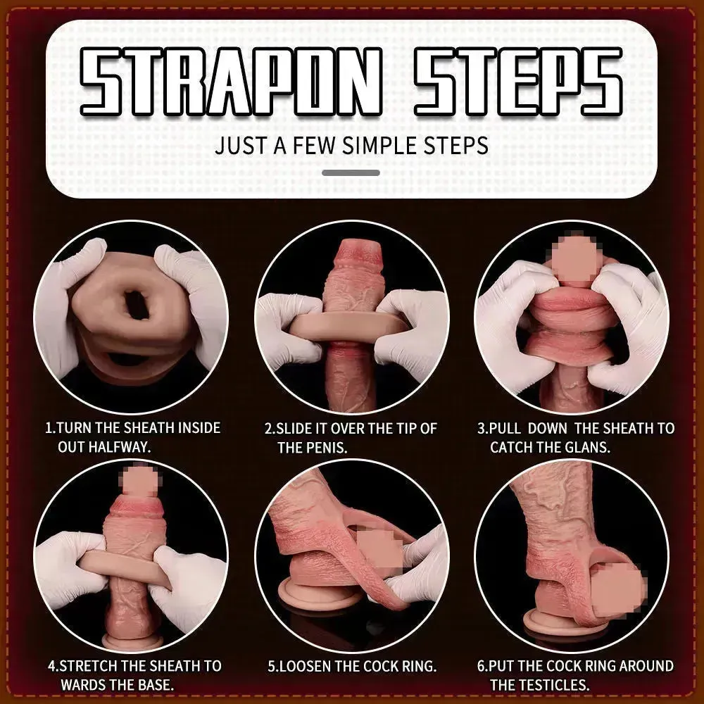 Xinghaoya Silicone Penis Cover