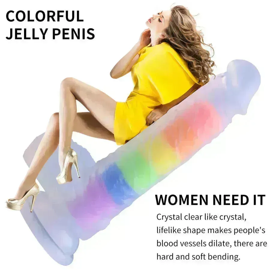 Xinghaoya Silicone Rainbow Dildo