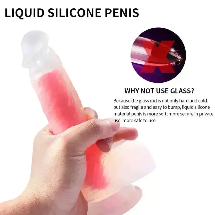 Xinghaoya Silicone Rainbow Dildo