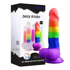 Xinghaoya Silicone Rainbow Dildo