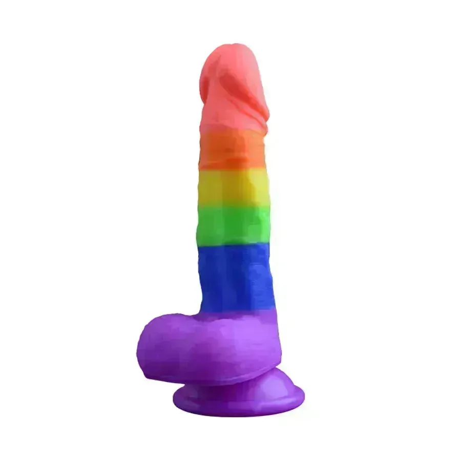 Xinghaoya Silicone Rainbow Dildo