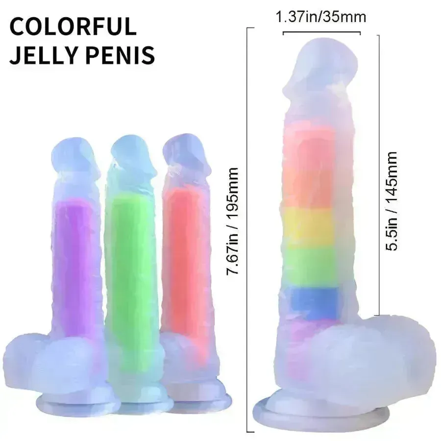 Xinghaoya Silicone Rainbow Dildo
