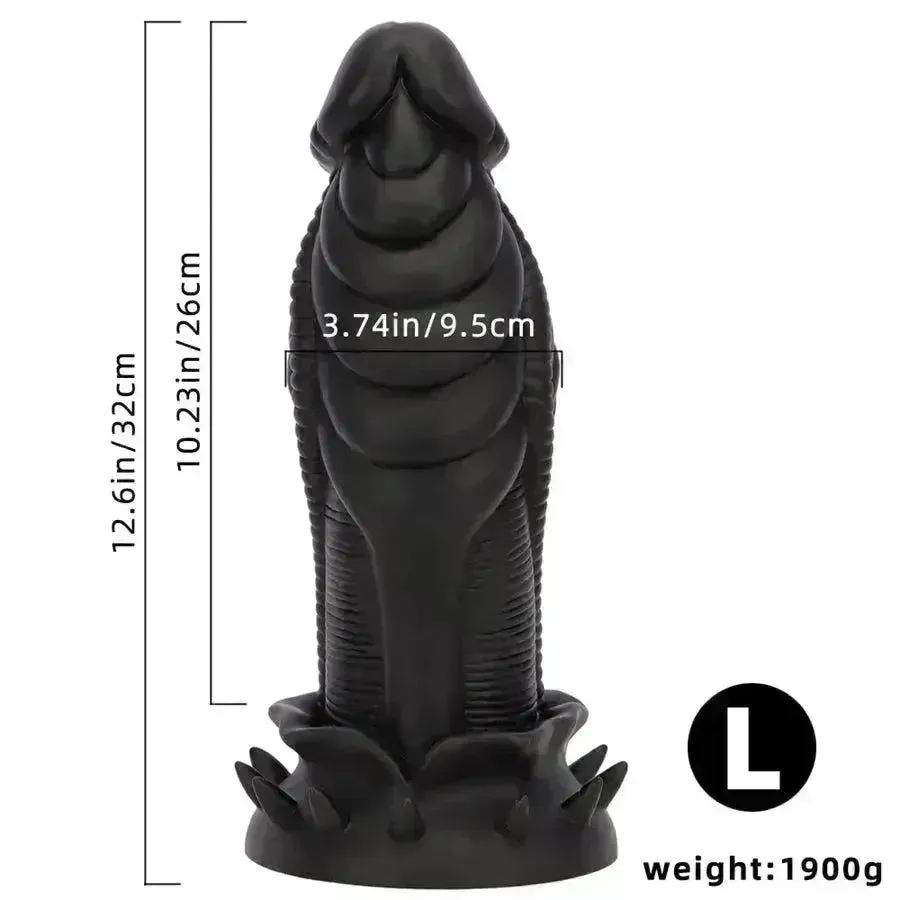 Xinghaoya Silicone Thick Black Dildo