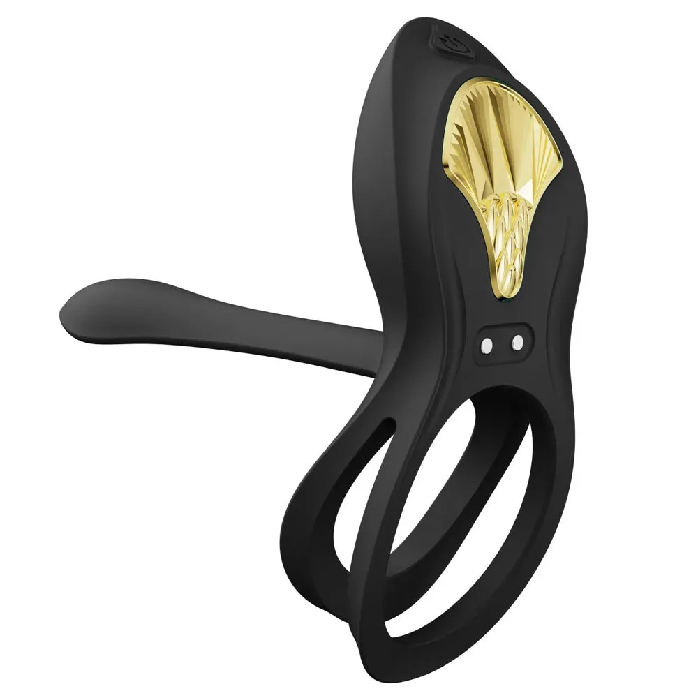 Zalo Bayek App-Compatible Vibrating Cock & Ball Ring With Remote