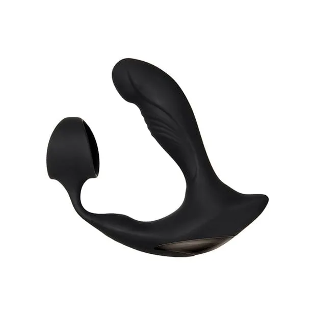Zero Tolerance - Strapped and Tapped Heating Vibrating Prostate Massager (Black)