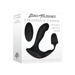 Zero Tolerance - Strapped and Tapped Heating Vibrating Prostate Massager (Black)